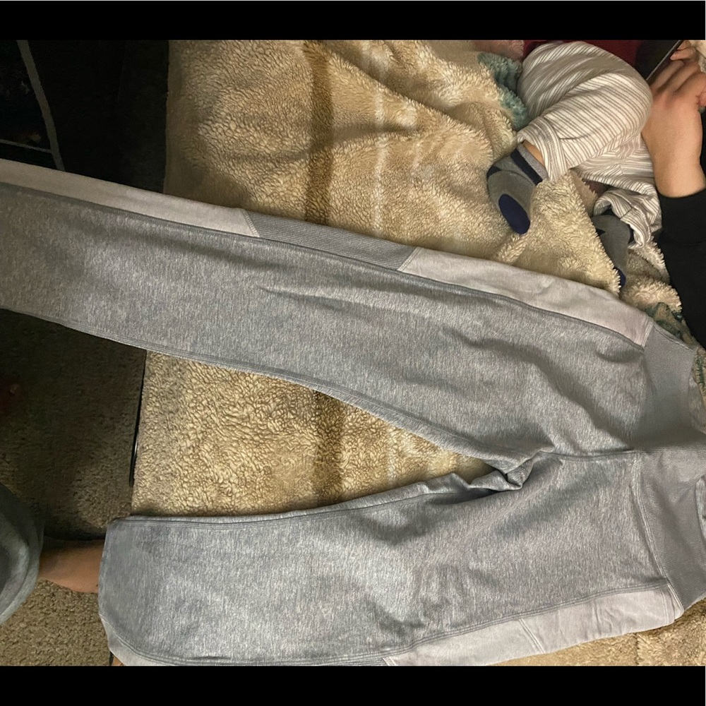 PINK leggings grey